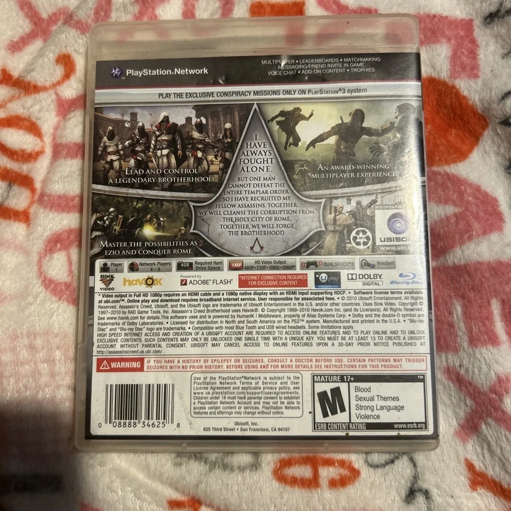 Assassin's Creed: Brotherhood - Sony PlayStation 3